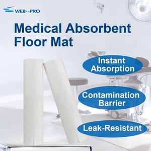 Alfombrilla de Seguridad para Quirófano, Antideslizante, Resistente a Fluidos, de Polipropileno No Tejido, Absorbente, de Clase I Médica, Directo de Fábrica, con Certificación SGS - Product Image 1