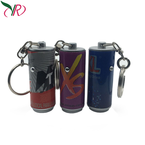Nhựa Có Thể Hình Chai Có Thể Chiếu Keyring <span class=keywords><strong>Mini</strong></span> Có Thể Hình Dạng Biểu Tượng Tùy Chỉnh LED Chiếu Keychain Cho Nước Giải Khát Khuyến Mãi - Product Image 2