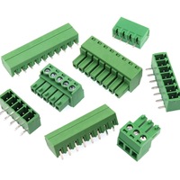 Prix usine Style européen bornier droit Plug-In Type oreilles positionnement trou prise haute qualité bornier