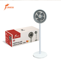 Nouveautés 2025 Ventilateur sur pied à circulation silencieuse à base ronde de 8 à 10 pouces