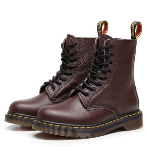 Stivali da <span class=keywords><strong>Donna</strong></span> alla Moda con Plateau a Metà Polpaccio, Taglie Grandi, in Vera <span class=keywords><strong>Pelle</strong></span> Bovina, Scarpe Chunky da <span class=keywords><strong>Donna</strong></span>, <span class=keywords><strong>Stivaletti</strong></span> Midi da <span class=keywords><strong>Donna</strong></span> Stile College - Product Image 3