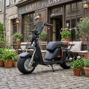 Modelo Más Vendido en Brasil, Scooter de Dos Ruedas de 1000w 20ah con Batería de Litio, Neumático Ancho, Alcance de 60km, Motor Potente Electrónico Ss701 1 - Product Image 1
