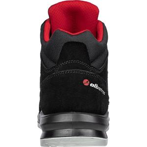 Albatros รองเท้าเซฟตี้ clifton ขนาดกลาง40สีดำ/ สีแดง S3 EN ISO 20345:2011หนังนิ่ม/ผ้าสิ่งทอ - Product Image 4