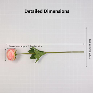 Flores de Peonía de Seda Hechas a Mano, 5 Piezas, Decoración Moderna para Sala de Estar, Decoración Ecológica para el Hogar, Flores para el Día de San Valentín, PU - Product Image 3