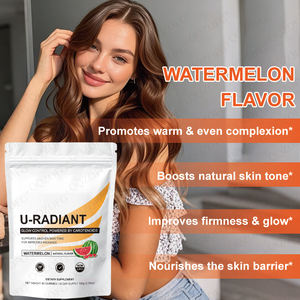 จัดส่งรวดเร็ว เสริมสร้างภูมิคุ้มกัน บำรุงผิว รสชาติธรรมชาติ ไลโคปีน แอสตาแซนธิน วิตามินอี ยู-เรเดียนท์ กัมมี่ สำหรับผู้ใหญ่ - Product Image 5