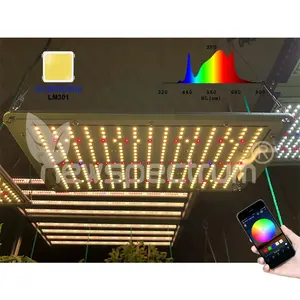 Intelligent APP Group Control spettro regolabile Led Grow Light Board Samsung lm301B 120W Smart Grow Lights per pianta Indoor