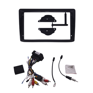 Kit de Marco para Radio de 9 Pulgadas para FIAT <span class=keywords><strong>EGEA</strong></span> 2015, Panel de Montaje de Plástico para Pantalla Estéreo, Arnés de Audio para Coche, Marco para DVD - Product Image 3