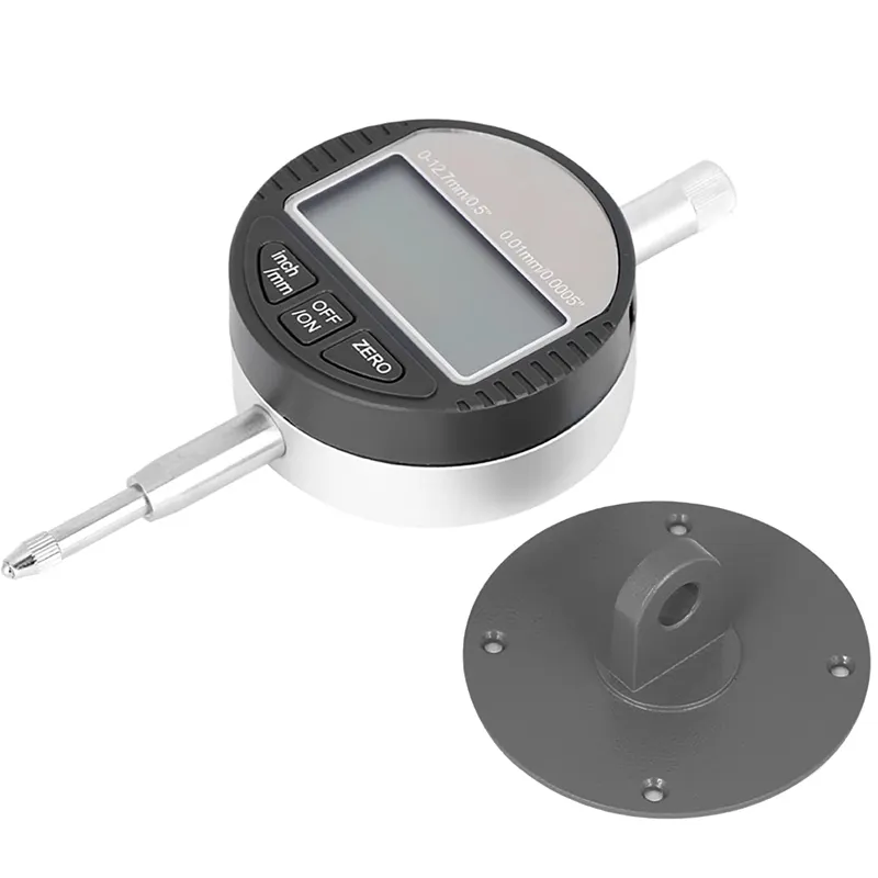 DITRON elektronik dijital kadranlı gösterge Gage ölçer inç/metrik 0-1 inç/arka Lug 25.4 dijital göstergesi ile ölçme aracı mm