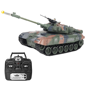 Char d'assaut principal T-90 <span class=keywords><strong>russe</strong></span> RC 1/18 2.4G 20CH avec fonctions de tir, de fumée et de son - Product Image 1