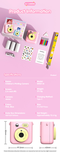 AI Voice Interactive Kids Photo Printing Camera Instant Doodle Drawing Printer Portable Toy For Children Creative Education - Product Image 6