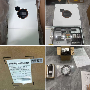 ระบบไฮบริดพลังงานแสงอาทิตย์แบบแยกเฟส 8kW 10kW 12kW 120V/240V MPPT SEI-12K สำหรับระบบพลังงานภายในบ้าน - Product Image 2