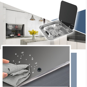 Prix compétitif, fabrication chinoise, cuisinière à gaz à trois brûleurs <span class=keywords><strong>pour</strong></span> <span class=keywords><strong>camping</strong></span>-<span class=keywords><strong>car</strong></span>, couvercle en acier inoxydable, drain <span class=keywords><strong>pour</strong></span> caravane, <span class=keywords><strong>camping</strong></span>-<span class=keywords><strong>car</strong></span>, vente en gros, sur mesure - Product Image 5