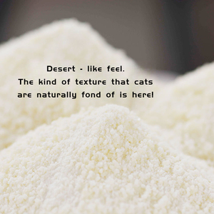 TAPIOCA litière pour chat écologique de haute qualité boule de sable zéolite agglomérante super forte amidon de soja haute efficacité vente en gros