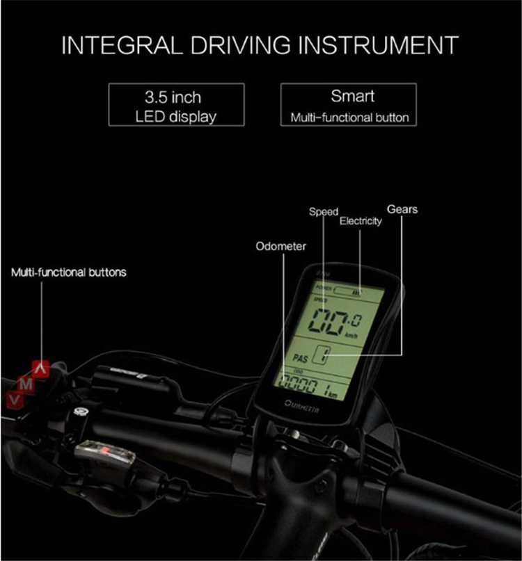 Powerful 1000W motor Electric bike MTB