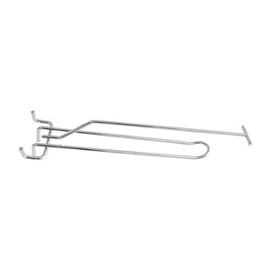 Various style metal <strong>chrome</strong> panel display pegboard <strong>hook</strong> - Product Image 5