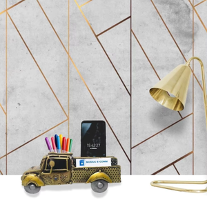 ที่วางปากกาเหล็กโบราณระดับพรีเมียม งานฝีมือ ที่จัดระเบียบโต๊ะทำงาน หลายสี ของตกแต่งบ้าน ของขวัญดีไซน์พิเศษสำหรับเทศกาลดีวาลี - Product Image 2