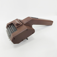 Brosse de nettoyage rotative électrique sans fil à piles, portable, pour l'extérieur, avec commande électronique, pour le camping et la terrasse