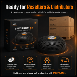 Bloqueador <span class=keywords><strong>de</strong></span> Audio Portátil, Dispositivo Antigrabación, Bloqueador <span class=keywords><strong>de</strong></span> <span class=keywords><strong>Voz</strong></span> SPECTRUM S1, Micrófono <span class=keywords><strong>Grabador</strong></span> para Bloquear Grabaciones Telefónicas, Ideal para Hoteles y Reuniones - Product Image 6