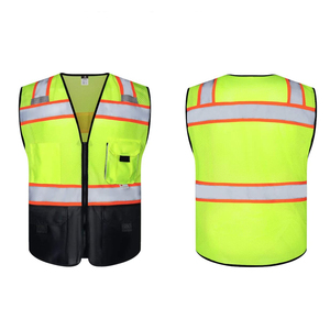Sản Phẩm Hoàn Toàn Mới Áo Gi Lê An Toàn Hi Vis An Toàn Xây Dựng Phản Quang Thoải Mái Làm Mát Cho Công Nhân Dự Án Của Chính Phủ - Product Image 1