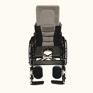 <span class=keywords><strong>Silla</strong></span> de <span class=keywords><strong>Ruedas</strong></span> Reclinable Manual con Respaldo Largo y Patas Plegables, Accesorios para Sillas Elevadoras, Equipo Directo de Fábrica - Product Image 3