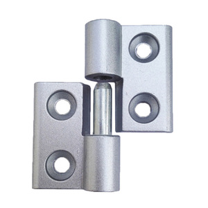 Zinc Alloy Detachable <b>Hinge</b> 4 Hole 180 Degree Industrial Door Cabinet <b>Hinge</b> - Product Image 2