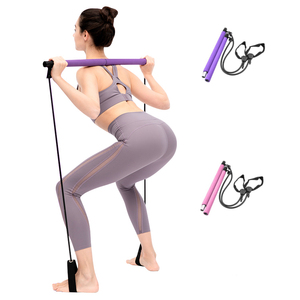 YETFUL Barra Multifunzionale Personalizzata per Fitness con Bande di Resistenza Regolabili e Bande Yoga - Product Image 6