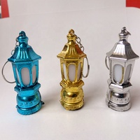 Nouvelle mode Offre Spéciale bon marché en plastique Ramadan cadeau lanterne porte-clés lumière LED pour Ramadan décoration joyeux Eid Mubarak lanterne
