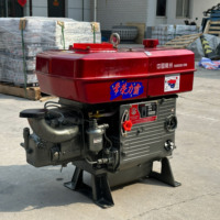 Moteur diesel monocylindre quatre temps refroidi par eau HP ZS1115-22 à démarrage manuel, facile à utiliser, en forte demande