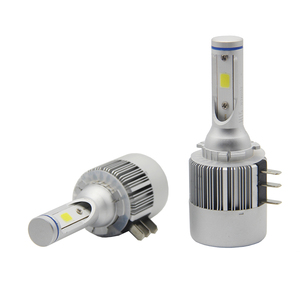 ADT 2pcs H15 LED Phare 100W 8000LM Ampoule de phare 6000K Lumière blanche H15 C6 DRL Sans erreur - Product Image 2