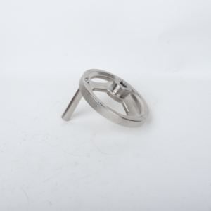 Verarbeitung und Anpassung von Präzisionsgussteilen Hochtemperaturbeständiges Edelstahl-Handrad mit Komfortgriffen - Product Image 2