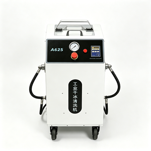 Machine <span class=keywords><strong>de</strong></span> nettoyage à la glace sèche mobile pour l'élimination des résidus <span class=keywords><strong>de</strong></span> peinture automobile dans les garages <span class=keywords><strong>de</strong></span> restauration <span class=keywords><strong>de</strong></span> véhicules classiques - Product Image 6