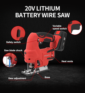 KAFUWELL PA4227 20V ליתיום חשמלי חיתוך Curve לנענע מסור עם סייע אינפרא אדום - Product Image 3