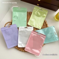 Sacs à macarons Xingpeng avec valve, transparents, nacrés, épaissis, pour bijoux, longueur de scellage 2,5 cm, PET/CPP, Nouveauté