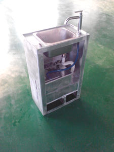 ระบบอ่างล้างมือสำหรับรถตู้ตั้งแคมป์ล้างรถทำจากโลหะออกแบบได้ตามต้องการ - Product Image 4