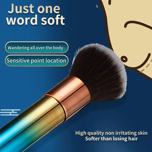 เครื่องกระตุ้นจุดจีสำหรับผู้หญิง สีสันสดใส 10 ระดับความเร็ว ความถี่สั่นสะเทือนแม่เหล็กไฟฟ้า แปรงแต่งหน้าแบบสั่นสำหรับผู้หญิง - Product Image 4