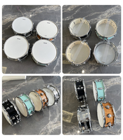 Vente directe d'usine HEBIKUO. Tambour à main professionnel. Différentes options de taille. Accessoires de conception de haute qualité pour kits de batterie