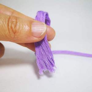 <span class=keywords><strong>Cuerda</strong></span> de macramé de un solo hilo <span class=keywords><strong>Cuerda</strong></span> de algodón Macramé Cordón de macramé trenzado de 5 <span class=keywords><strong>mm</strong></span> Cuerdas de algodón - Product Image 6