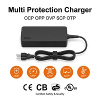 Chargeur d'ordinateur portable multi-protection THEONE OCP OPP OVP SCP OTP, adaptateur universel pour ordinateur portable avec certification CE CB GS CULus