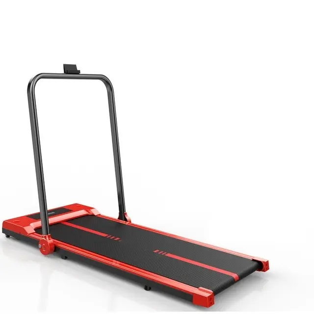Treadmill lipat pintar berjalan mesin lari Treadmill listrik dengan kontrol jarak jauh layar LCD