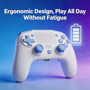 Controlador de Juegos KP02 RGB Iluminado con Modo Dual Alámbrico e Inalámbrico - Product Image 5