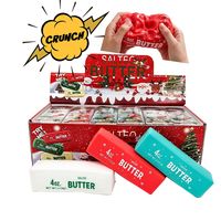 Mainan Squishy Natal ASMR yang Renyah dan Lembut, Desain Natal dari Gudang USA, Mainan Squishy yang Lambat Mengembang