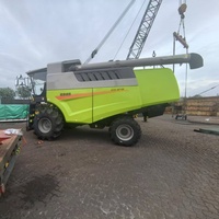 Moissonneuse-batteuse agricole sur roues 4YZL-8F1W 8 rangs 256 CV pour maïs, ail, feuilles de thé, moteur puissant - Meilleur prix