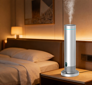 Smart <b>Electric</b> Cold Mist Essential <b>Oil</b> <b>Diffuser</b> with App-Control Low Noise Auto Spray 120ml Capacity for Tabletop Use - Product Image 1