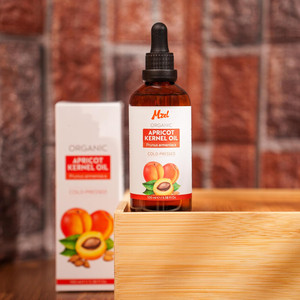 100% Pure Abrikozenpitolie voor huid, gezicht, haar, zeepmaken, massage, draagolie voor etherische oliën - Product Image 4