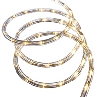 Oferta Especial Manguera de Luz LED Flexible Redonda 360 Grados Impermeable IP65 para Decoración Navideña Exterior