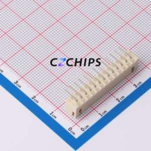 HCZZ0139-13 Wire-to-Board Pin Header Bent Lead Through Hole,P=2.54mm Connector 1x13P 2.5mm Right Angle Insert XH - Product Image 2