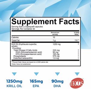 Индивидуальный логотип для улучшения здоровья мозга, Антарктическое масло криля с Омега-3 - Product Image 5