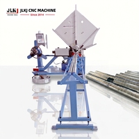 Machine de formage de conduits spirale CNC efficace |   Ligne de production rapide de conduits d'air circulaires pour les projets CVC à grande échelle