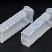 Microscope Slides Storage Box PP Material Slides Storage Box 5pieces for Storage of Microslides Laboratory Use