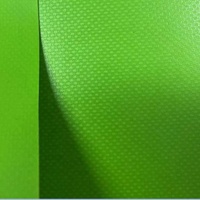 Bâche PVC en tissu polyester 100% de 650 g/m² à poids moyen pour rideaux latéraux de camion, remorques et tentes à motif enduit pour voitures